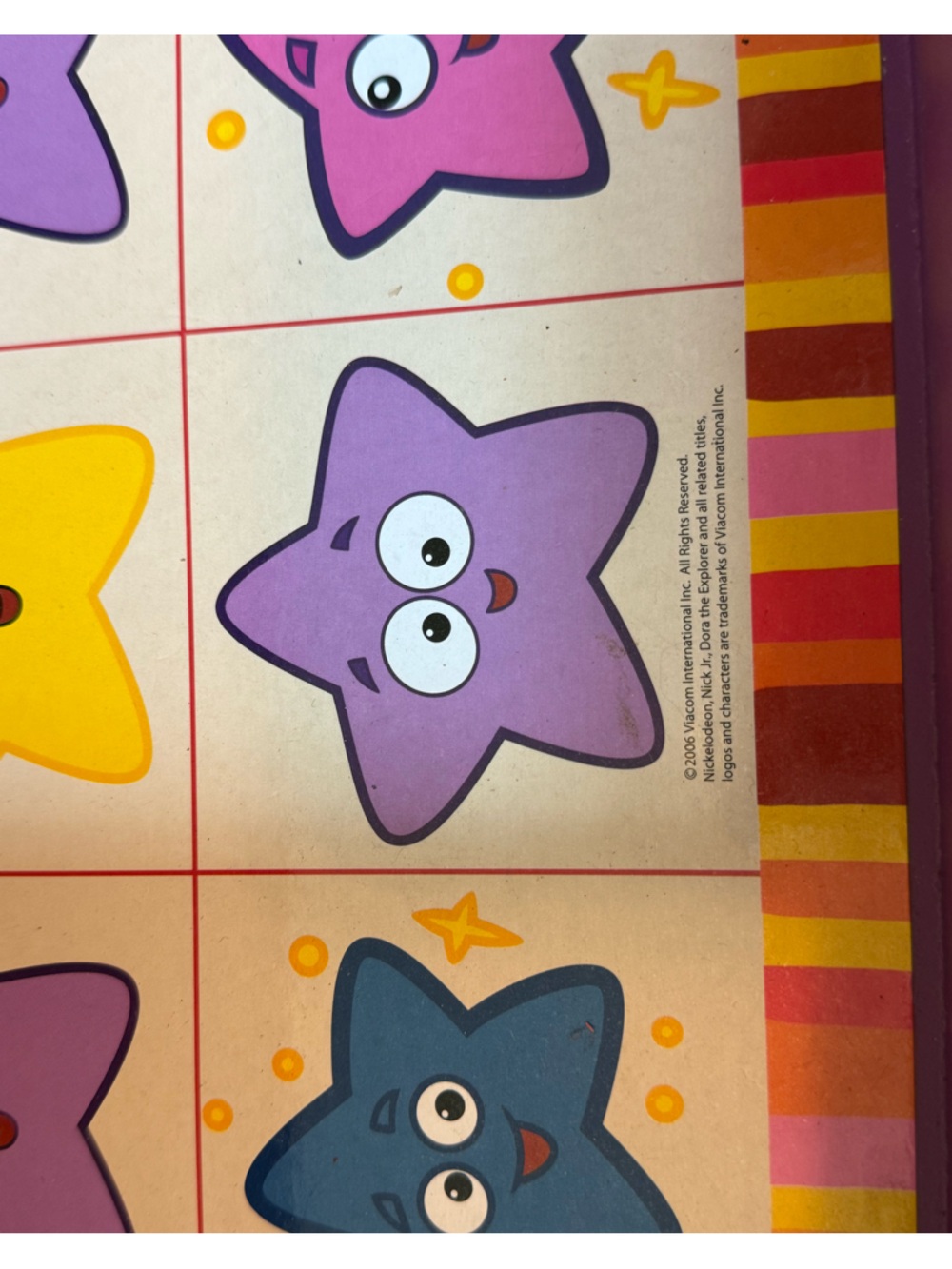 Vintage Y2K Dora the Explorer Game House- Checkers Dominos Bingo +  2006 Viacom - Picture 8 of 16